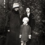Helene von Heimburg mit Tochter und Enkelin (© Heimat- und Geschichtsverein Rammelburg e. V.)